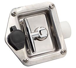 Stainless Steel Replacement T-Locks w_ Two Keys for Viking’s Vaulted Cab Racks - Mytee Products