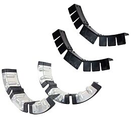 Steel Coil Edge Protector w_ Rubber Pads - Sold in Pairs - Mytee Products