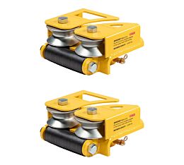 (2 Pack) Steel Side Puller Recovery Tool for Vehicle Towing & Angled Winching, 9,000 lbs Capacity