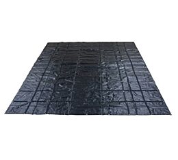 Heavy Duty 18oz Steel Tarp 16' x 27' - Black
