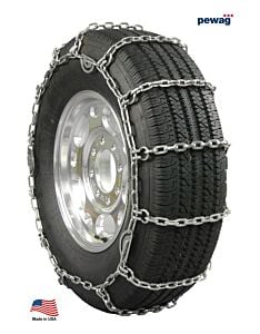 pewag Square Link Tire Chain - Single For 24.5" tires (Set of 2)