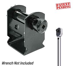 Trailer Winch- C Style - Torque Drive Winch, 6670 lbs WLL-front view - Mytee Products