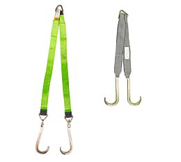 V Bridle Strap J Hooks