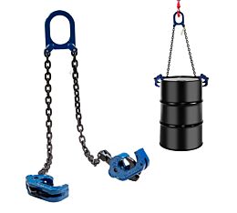 Vertical Drum Lifter Chain 2000 Lbs Capacity - Mytee Products