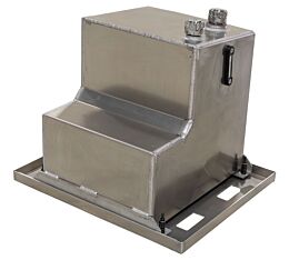 Viking Rectangular Aluminum Auxiliary Fuel Transfer Tank for Trucks Main Image View3 - Mytee Products