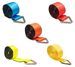 Winch Strap with Delta Ring 4 in. width Main Image View - Mytee Products