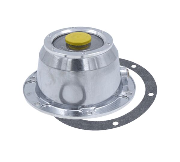 Trailer Hubcaps w/ Rubber Vent Plug and Gasket, Replaces for Stemco 343-4195