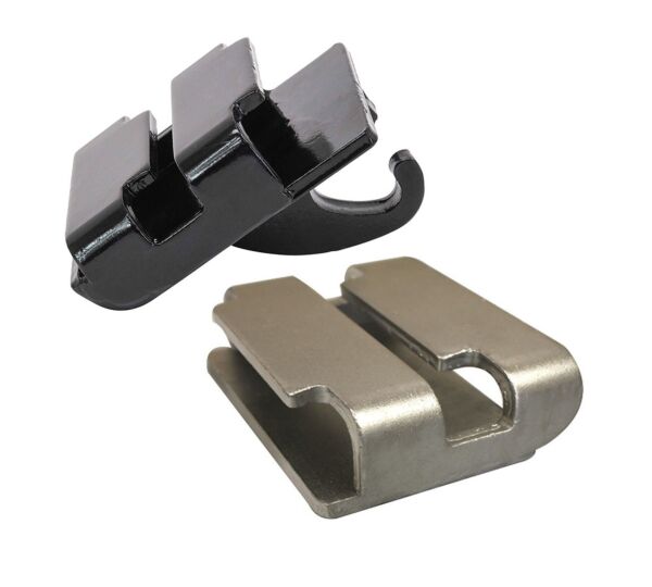 Trailer Winch Double L - Plate Flat Hook receiver