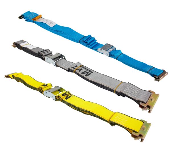 E Track Cam Buckle Strap w/ Spring E Fitting