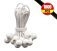 1000-Pcs Bungee Cords for Tarp Tie Down - White, Rubber Ball Bungee Cords - Main Image - Mytee Products 1000-Pcs Bungee Cords for Tarp Tie Down - White, Rubber Ball Bungee Cords - Main Image - Mytee Products