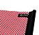 18 x 18 PVC Vinyl Mesh Safety Flag Kit Red Top Closeup View-Mytee Products 18 x 18 PVC Vinyl Mesh Safety Flag Kit Red Top Closeup View-Mytee Products