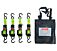 1_x12_ Retractable Tie-down Straps W_ S-Hook - 4 Ratchet Straps Kit, Green, with bag View - Mytee Products