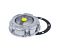 Aluminum Trailer Hub Cap Replacement for Stemco 343-4249, 3434249 w_ Gasket & Rubber Vent Plug- Close View-Mytee Products