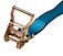 2_ x 20_ E Track Ratchet Straps With 1,333WLL-Blue- Ratchet Close ViewMytee Products