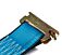2_ x 20_ E Track Ratchet Straps With 1,333WLL-Blue End Fitting Close View-Mytee Products