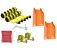Flatbed Tie-Down Kit - Winch and Ratchet Straps, Winder, Corner Protectors, Heavy Duty Band