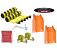 Flatbed Tie-Down Kit - Winch and Ratchet Straps, Winder, Corner Protectors, Heavy Duty Band