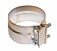 Exhaust Clamp, Aluminized 5_ OEM EC50PLA-R Top View - Mytee Products