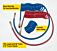 Air Brake Coiled_Hose Assembly - 15Ft with 40_ Pigtails Trailer End & 12_ Tractor End-Blue red Coil -Mytee Products