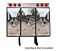 Aluminum Headache Rack Upper Light Bar Panel - image with cab - Mytee Products