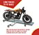 Aluminum Motorcycle Dolly w_ Fully Adjustable Kickstand Plate Long Tracks to fit Bikes-Mytee Products