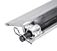 HD Ramps Step Deck Trailer Aluminum Skid Seat (Trailer Adaptor) 36" Wide with Locking Rod (Single Piece)