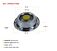 Aluminum Trailer Hub Cap Replacement for Stemco 343-4095, 3434095 w_ Gasket & Rubber Vent Plug- Dimensions View- Mytee Products