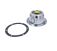 Aluminum Trailer Hub Cap Replacement for Stemco 343-4195, 3434195 w_ Gasket & Rubber Vent Plug - Front Left View Mytee Products Aluminum Trailer Hub Cap Replacement for Stemco 343-4195, 3434195 w_ Gasket & Rubber Vent Plug - Front Left View Mytee Products