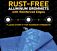 Blue Heavy-Duty 3.5 Oz Poly Tarp - Heat Sealed Edges with Aluminum Grommets Rust Free View - Mytee Products Blue Heavy-Duty 3.5 Oz Poly Tarp - Heat Sealed Edges with Aluminum Grommets Rust Free View - Mytee Products