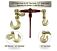 Heavy Duty Ratchet Load Binder w/ 1/2" Grab Hook & 5/8" Slip Hook - 1/2" Grab Hook And WLL 15,000 lbs specifications view - Mytee Products