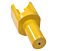 Chain Fork Zacklift - Fits 1_2_ and 5_8_ Chain, Yellow Painted Left View - Mytee Products(1) Chain Fork Zacklift - Fits 1_2_ and 5_8_ Chain, Yellow Painted Left View - Mytee Products(1)