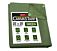 Olive Green 12 oz Polyester Tarp, Water Resistant, Breathable, Evenly Spaced Grommets 20x20- Mytee Products Olive Green 12 oz Polyester Tarp, Water Resistant, Breathable, Evenly Spaced Grommets 20x20- Mytee Products