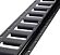 Black Powder Coated Horizontal E-Track Rail - Made in USA