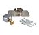 Heavy-Duty Hidden Shackle Hockey Puck Padlock Set w_Hasp - Keyed Alike Nut with Key View - Mytee Products Heavy-Duty Hidden Shackle Hockey Puck Padlock Set w_Hasp - Keyed Alike Nut with Key View - Mytee Products