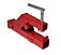 High-Strength 2 Red Ball Mount Receiver with Clamp-On Trailer Hitch for Deere and Bobcat Tractor Buckets Side View Mytee Products High-Strength 2 Red Ball Mount Receiver with Clamp-On Trailer Hitch for Deere and Bobcat Tractor Buckets Side View Mytee Products