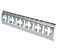 Horizontal and Vertical Cross Style E Track 5 ft. Galvanized - New 11 image - Mytee Products