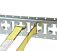 Horizontal and Vertical Cross Style E Track 5 ft. Galvanized - New 6 image - Mytee Products