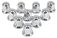 Chrome Metal Push-On Lug Nut Cover with Flange, 33mm, 2” (H), (Set of 10 Pcs) Chrome Metal Push-On Lug Nut Cover with Flange, 33mm, 2” (H), (Set of 10 Pcs)
