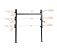 3-Place Snap-In Lockable Trimmer Rack for Landscape Truck & Trailer Full Front Angle - Mytee Products 3-Place Snap-In Lockable Trimmer Rack for Landscape Truck & Trailer Full Front Angle - Mytee Products