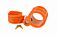 (8 Pack) King Pin Lock, Orange Powder Coated with Safety Ribbon (8 Pack) King Pin Lock, Orange Powder Coated with Safety Ribbon