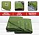 Olive Green Polyester Tarp, 12 oz, Water-Resistant, Breathable, Evenly Spaced Grommets every 30-36 Features View - Mytee Products Olive Green Polyester Tarp, 12 oz, Water-Resistant, Breathable, Evenly Spaced Grommets every 30-36 Features View - Mytee Products