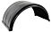 Ribbed Poly Fender with 14.30 LBS, Black- Mytee Products