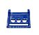 Plastic Corner Edge Protectors Blue Back View Plastic Corner Edge Protectors Blue Back View