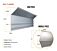 Premium Telescopic Aluminum Wind Deflector 103_in Length Rust-Proof Polished - Dimension View - Mytee Products
