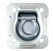 Recessed D-Ring with Plate, 6000 lbs Capacity (4 Packs)