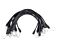 21" EPDM Tarp Bungee Straps With  Crimped Hooks -50 Pack-Mytee Products