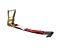 2" x 30' Kinedyne Ratchet Strap with Flat hook & Wide Handle - Red Color - WLL 3,333 Lbs Front View by Mytee Products 2" x 30' Kinedyne Ratchet Strap with Flat hook & Wide Handle - Red Color - WLL 3,333 Lbs Front View by Mytee Products