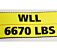 4" x 30' Ratchet Straps - Yellow Color Working Load Limit Close View - Mytee Products 4" x 30' Ratchet Straps - Yellow Color Working Load Limit Close View - Mytee Products