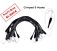 Natural Rubber Tarp Bungee Straps w/ Crimped Hooks - 50 Pack Natural Rubber Tarp Bungee Straps w/ Crimped Hooks - 50 Pack