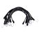Natural Rubber Tarp Bungee Straps w/ Crimped Hooks - 50 Pack Natural Rubber Tarp Bungee Straps w/ Crimped Hooks - 50 Pack